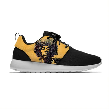 

Hendrix Jimi Guitar Singer Hot Fashion personality Vogue Kids Sport Running Shoes Casual Breathable Sneakers Boys Children Girl