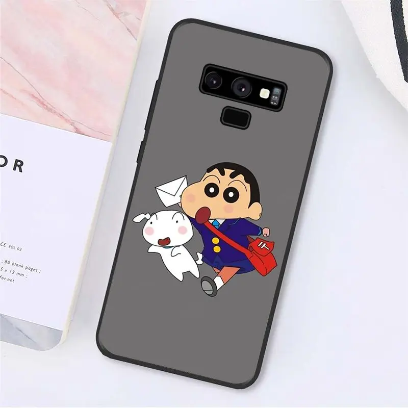Babaite Kawaii Аниме Мультфильм Crayon Shin-chan чехол для телефона для samsung Galaxy A50 Note9 8 7 5 10 Pro J5 J6 Prime J7 DUO - Цвет: A13