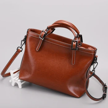 

Luxury Handbags Genuine Leather Women Bags Designer Handbag Vintage Crossbody Bags For Women 2019 Messenger Shoulder Bags