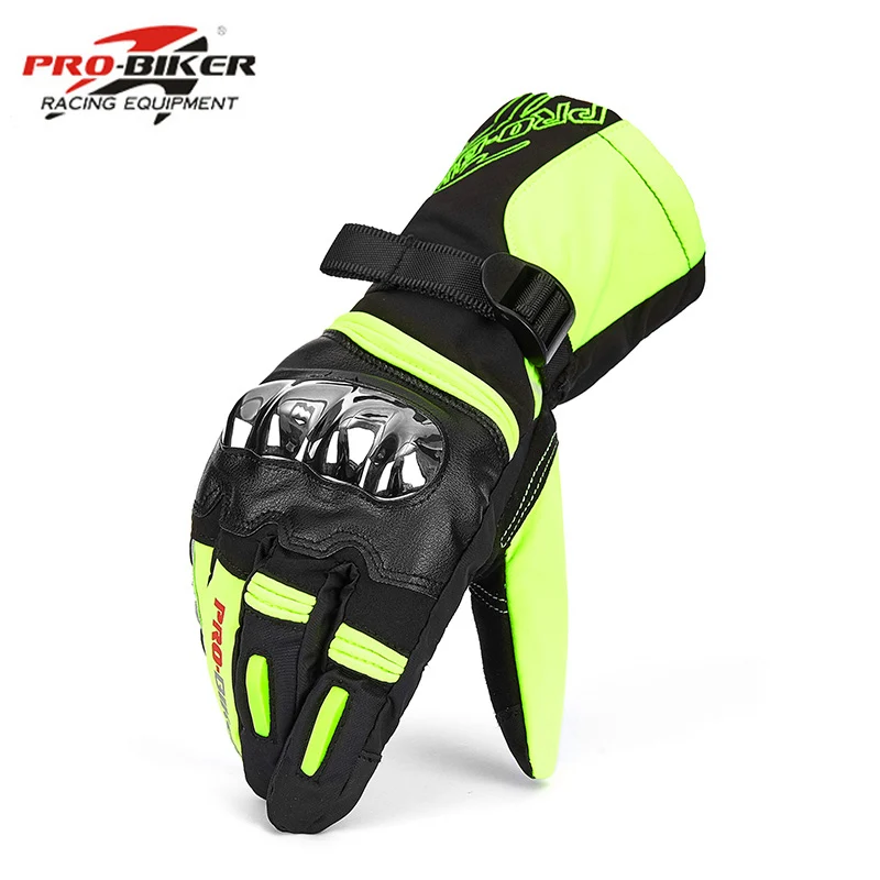 PRO-BIKER moto rcycle перчатки водонепроницаемый ветрозащитный зимний теплый Guantes moto Luvas сенсорный экран moto siklet Eldiveni защитный