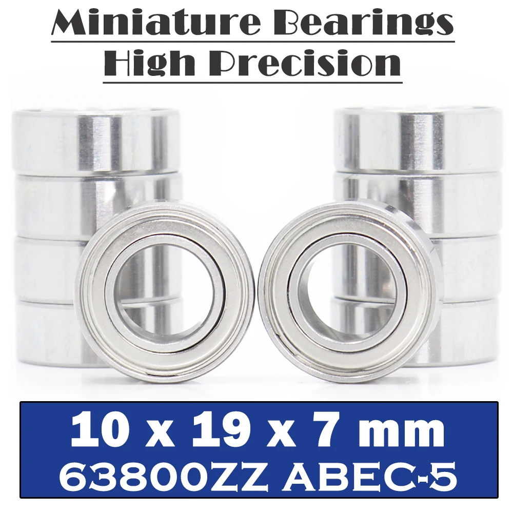 63800ZZ подшипник ABEC-5 ( 10 шт