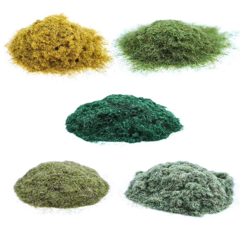 3mm Static Grass Diorama Tuft Flocking Nylon Lawn Powder DIY Model Making Military Scene Sand Table Architecture Building Layout - Image 2