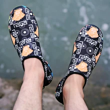 Мужская обувь aqua; женская пляжная обувь для плавания; тапочки; быстросохнущие мужские кроссовки; походная обувь; черный цвет; большие размеры