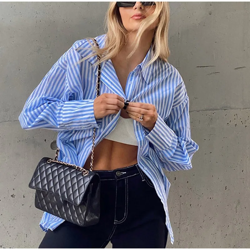 Loung Wear Tracksuit Women Shorts Set Stripe Long Sleeve Shirt Tops And Loose High Waisted Mini Shorts Two Piece Set 2021 plus size bra and panty sets