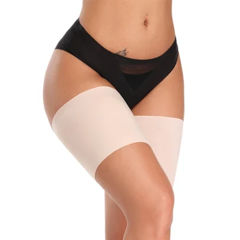 

2 Pieces Lace Bandages Anti-Friction Thigh Bands Anti-Chafing Leg Warmers Non Slip Thigh Band for Summer Rubbing Bandages