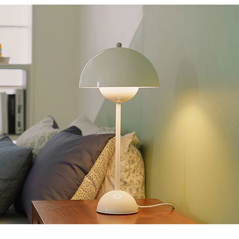 Denmark Tradition Flowerpot Table Lamp Creative Lamps Living Room Art Deco Lamps Table for Bedroom Bedside Lamp Study Desk Lamp