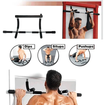 

Pull Up Sit Up Door Bar Portable Chin-Up for Upper Body Workout Doorway RT99