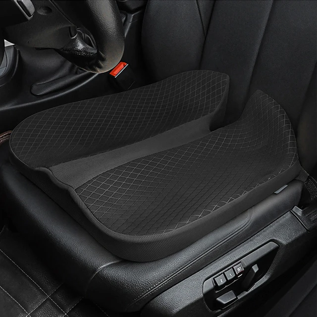 Car Seat Heightening Cushion Vehicle Driver Ass Height Increase Pad Mat For  Short People Memory Foam Seat Booster Cover Cushion - AliExpress