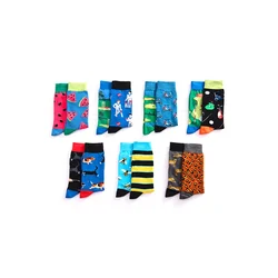 Wholesale Men Cool Socks Simple Design Socks Cotton Sport Men Socks Coloful