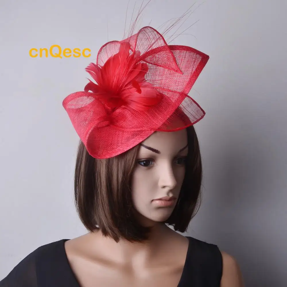 New Colour.sinamay Fascinator Hat 