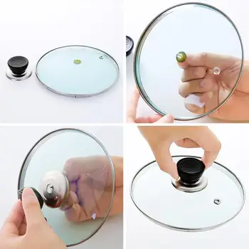 

Dropship Universal Replacement Kitchen Cookware Cooking Kitchen Accessories Holding Knob Screw Handle Pan Hand Grip Handle Cover