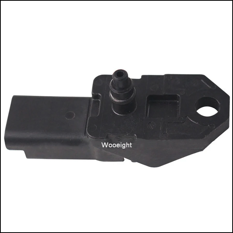 

Wooeight 9639469280 1231463 Black Plastic Turbo Boost Pressure MAP Sensor Fit For CITROEN FIAT FORD Peugeot 307 407 1.6 2.0 HDI