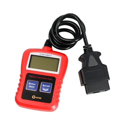 KZYEE KC10 OBD II& CAN код ридер Универсальный OBDII автомобильный код ридер Поддержка многоязычный