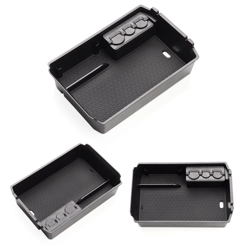 Car Armrest Box Central Storage Tray Container Box Holder Cover For Mitsubishi Eclipse Cross Automatic Transmission