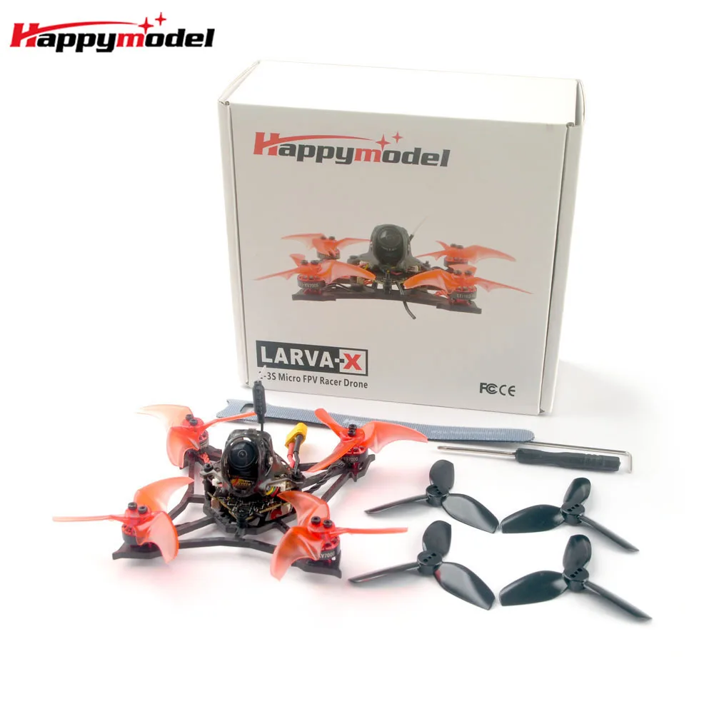 Happymodel X 100 мм Crazybee F4 PRO V3.0 2-3S 2,5 дюйма w/Runcam для камеры Nano2 FPV Racing Drone RC Квадрокоптер, многороторный вертолёт BNF