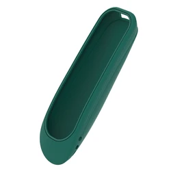 Silicone Shockproof Protective Cover for Game Console Remote Control (Deep green cover)