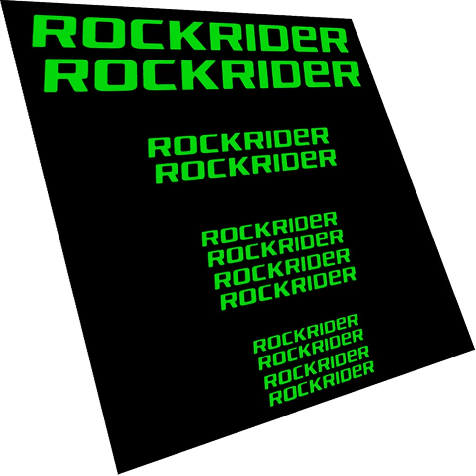 Kit For ROCKRIDER Bike Sticker Decals Mountain Bike BMX MTB ROAD