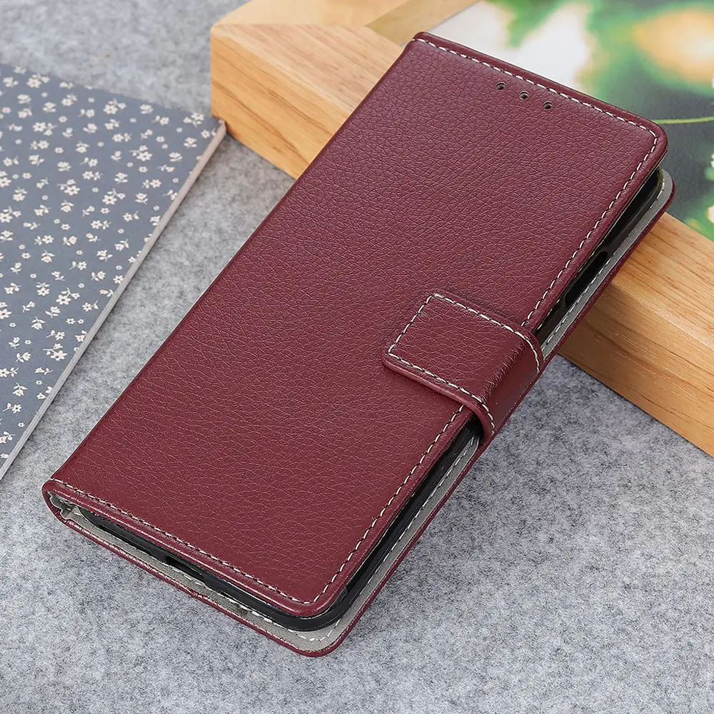 Для huawei P Smart Z Y9 Prime 2019 Nova 5i Lichee с узором из искусственной кожи флип-Стенд кошелек