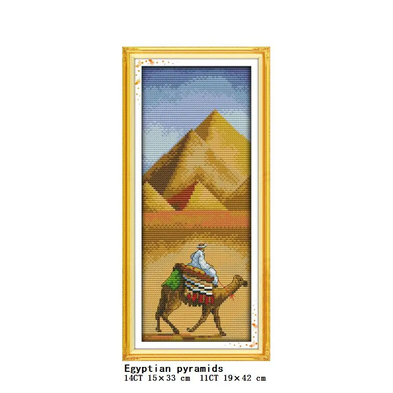 World Famous Places Scenery Series Cross Stitch Kit 14ct 11ct Count Canvas cross stitch kit