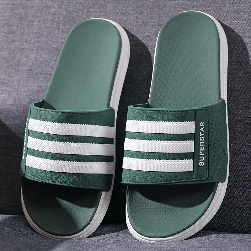 

CASOIPRA 2020 New Slides Men's Slippers Summer Flip Flops Outdoor Slippers Men Comfortable House Home Slippers Badslippers