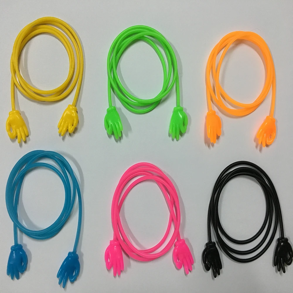 100% silicone OK hand type eyeglass stretchy rubber cord/spectacle ...