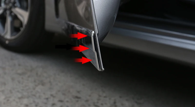 Car Styling Exterior Chrome Side Door Body Side Molding Line Cover Trim 4pcs For Kia Forte Cerato K3