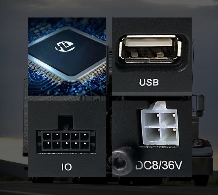 LSZ factory direct sales ahd megapixel monitoring host 4g gps mdvr+Ultrasonic oil detector transporter /passenger / truck / bus