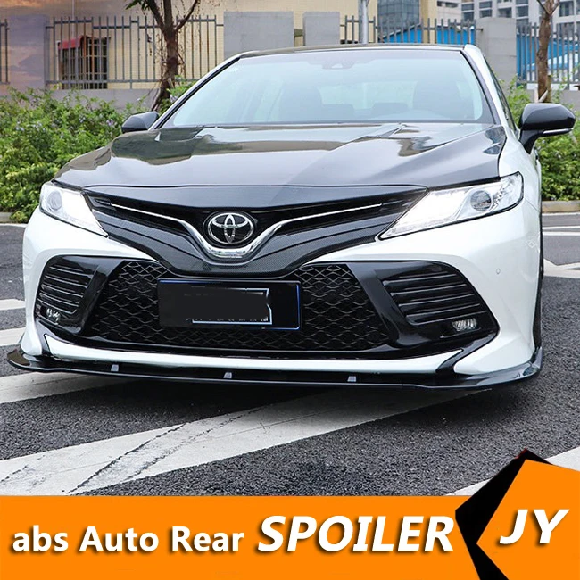 Для Camry ABS защита выхлопного отверстия заднего бампера для- Toyota Camry YDB набор бампер задняя Передняя Лопата задний спойлер