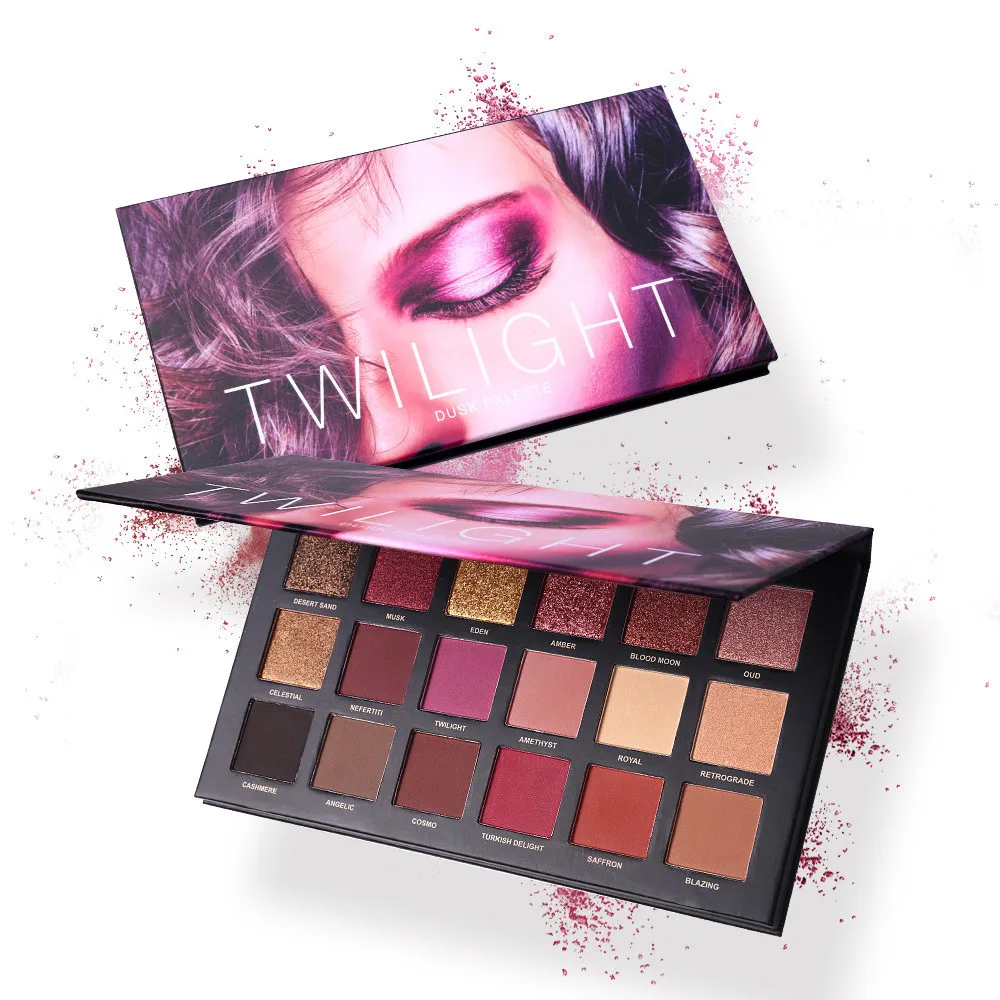 

Fashion 18 Color Pearl Glitter Eye Shadow Powder Palette Matt Eyeshadow Cosmetic Makeup