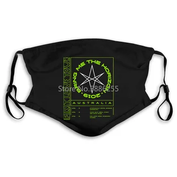 

BRING ME THE HORIZON FIRST LOVE TOUR AUSTRALIA Men Printing Men's Women's Mouth Mask Filter
