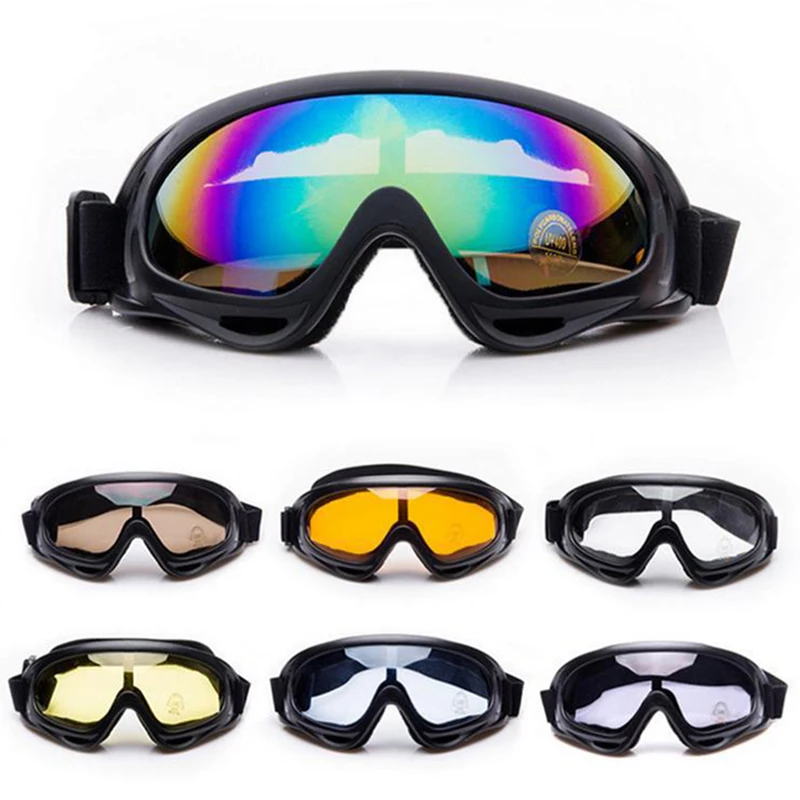 Pack of 4 Winter Snowboard Snow Sport Goggles Ski Snowmobile Sun Glasses Eyewear 