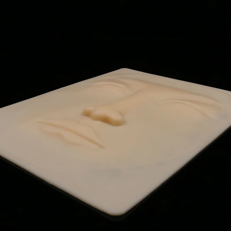 Татуировка Кожа силиконовый 3D косметический Перманентный макияж кожи лица для ручного микроблейдинга Ручка иглы