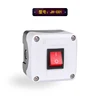 Rocker switch button box RK1-01 rocker power switch button 16A250V self-locking indicator electrical box ► Photo 2/4