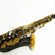 Новое поступление JK Keilwerth SX90R альт саксофон Высокого Качества Латунный черный никель ЗОЛОТО Eb Tune Sax музыкальный инструмент с чехлом