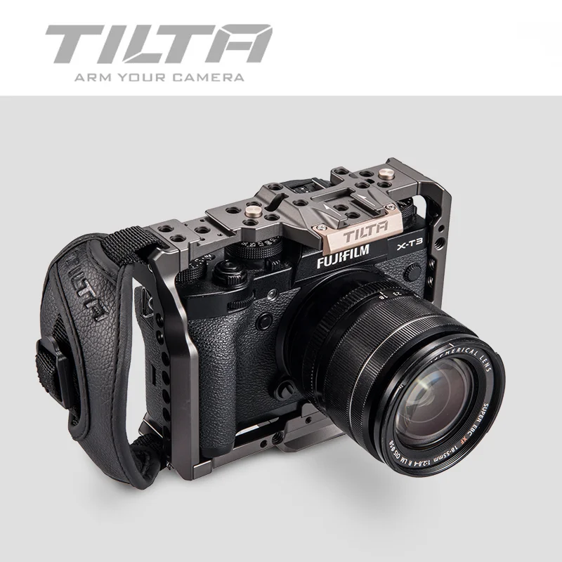 TILTA клетка для Fujifilm XT3 X T3 и X-T2 DSLR камера ручка fujifilm xt3 клетка чехол Аксессуары VS SmallRig клетка