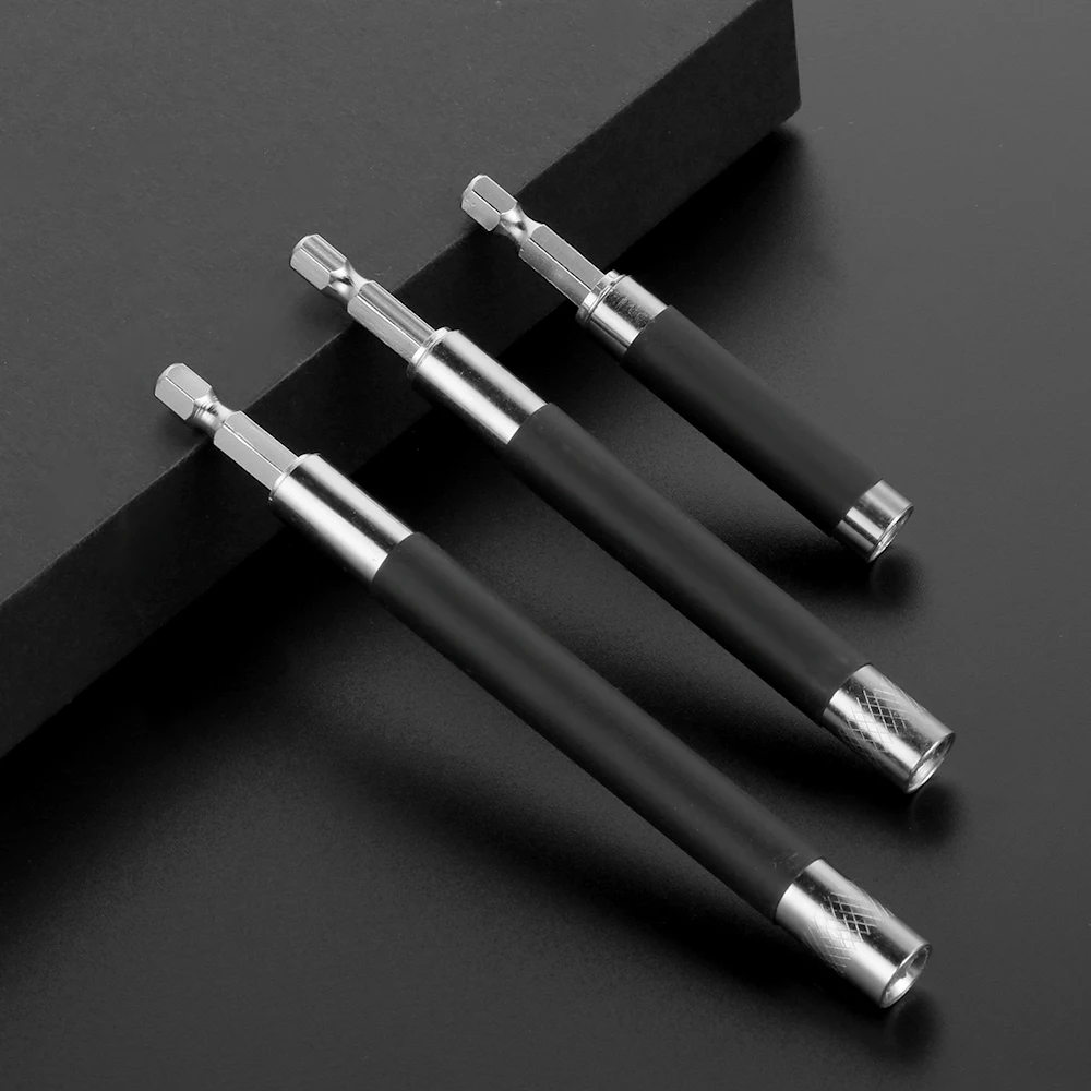 

180/120/140mm Hex Shank Quick Release 1/4" Multitul Bits Tip Magnetic Screwdriver Bit Set Holder Adapter Head for Repair Phone