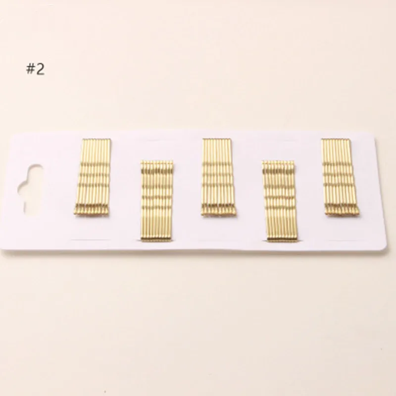 40pcs/set 5/6cm Gold Hair Clips Spiral Bobby Pins Color Hairpins for Women Girls Hair Styling Accessories Metal Barrettes