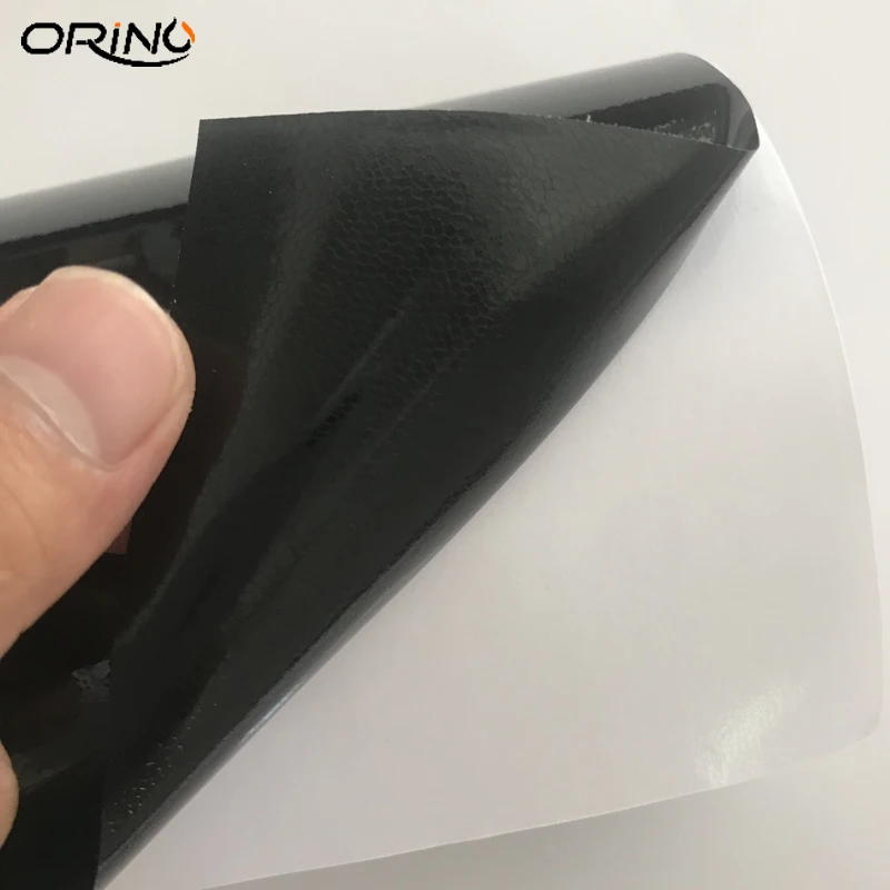 Black Gloss Car Vinyl Wrap Sticker-4
