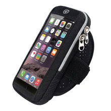 Touch screen sport armband outdoor running mobile phone case holder jogging arm band cellphone