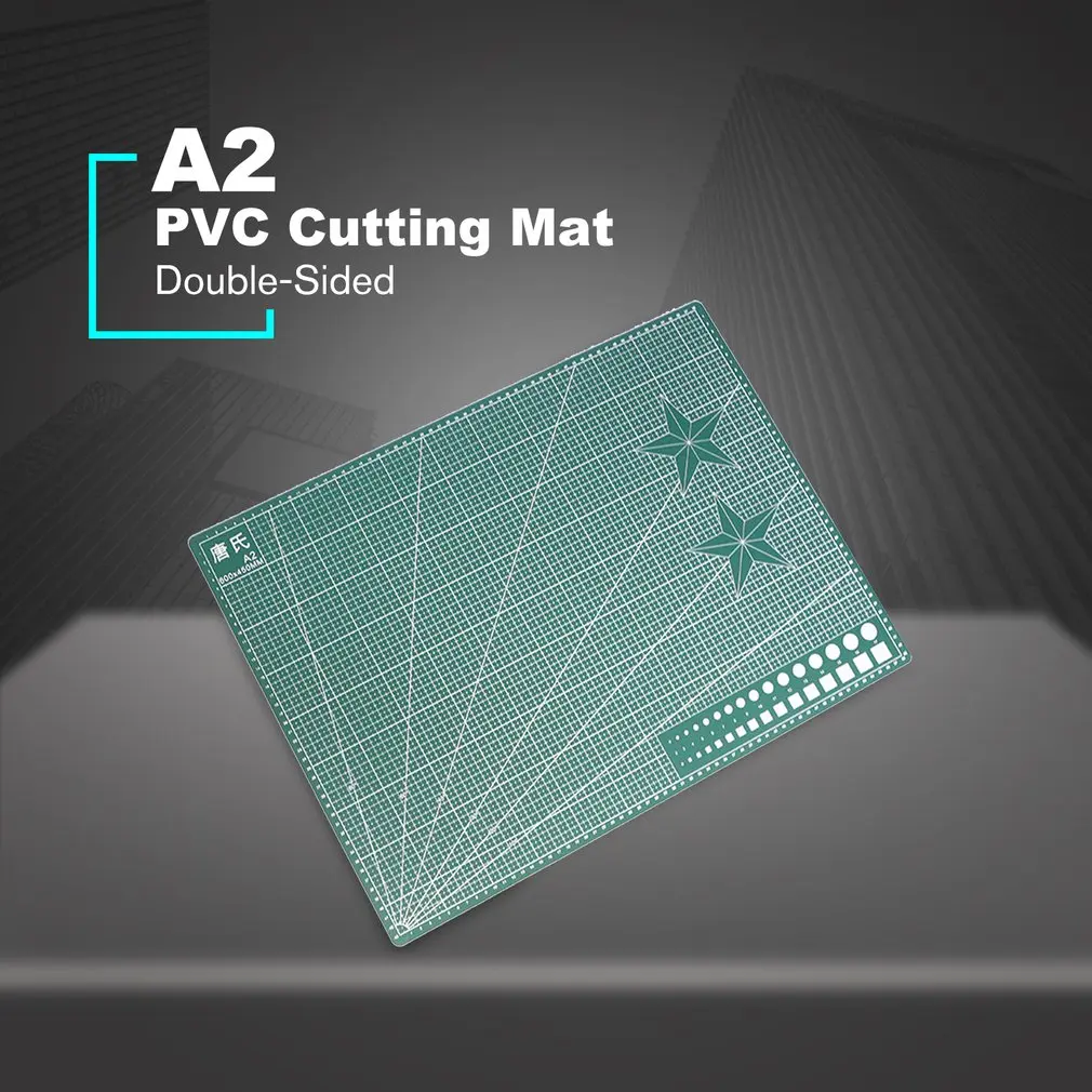 Cutting mat A2/A3/A4/A5 Double-Sided PVC Cutting Mat Durable Self-Healing Cut Pad Patchwork Tools Handmade Accessory Cutting Plate One pad Multi-Purpose Color : 21x15CM