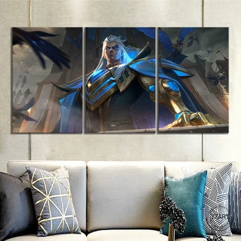 

Hextech Swain The Noxian Grand General League of Legends Game Poster HD Wall Paintings for Home Decor