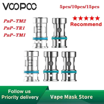 

Original Voopoo 0.6ohm PnP-TM1/ PnP-TM2 0.8ohm PnP-TR1 1.2ohm For VINCI X / Drag X S / ARGUS GT / ARGUS AIR / V.SUIT Vape Coils