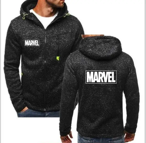 Толстовка с капюшоном и анимационной игрой MARVEL свободная толстовка пуловер на