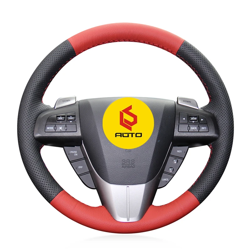 Оплетка на руль для Mazda 3 Axela 2008 2013 CX 7 CX7 2010 2016 5 2011 6 GH|Чехлы руль| |