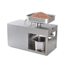 Автоматический пресс для холодного горячего масла с контролем температуры бытовой Масляный Пресс для извлечения арахис кокосовый орех кунжута