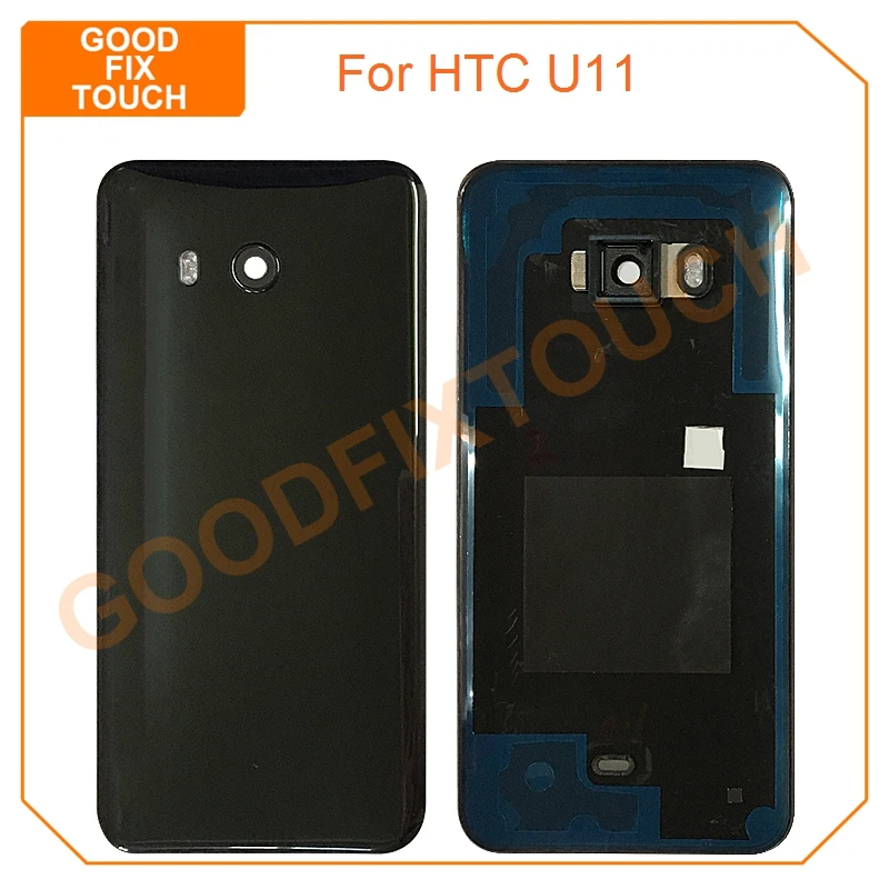 

10pcs Original Back Cover For HTC U11 U 11 Battery Cover Housing Back Case with Camera Lens Glass Rear Door Housing For HTC U11