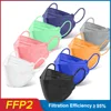 mascarillas fpp2 niños CE FFP2 face Masks Children KN95 4 Layers Filter Protective mask mascarilla fpp2 homologada Kids mask 6