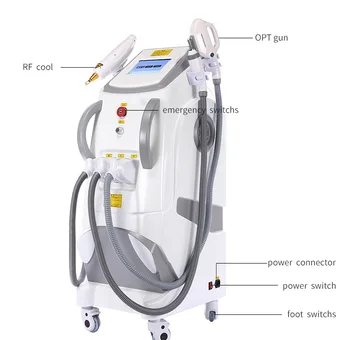 

2020 OPT IPL Elight SHR Hair Removal Tattoo Removal Machine Nd Yag Laser 9 orders