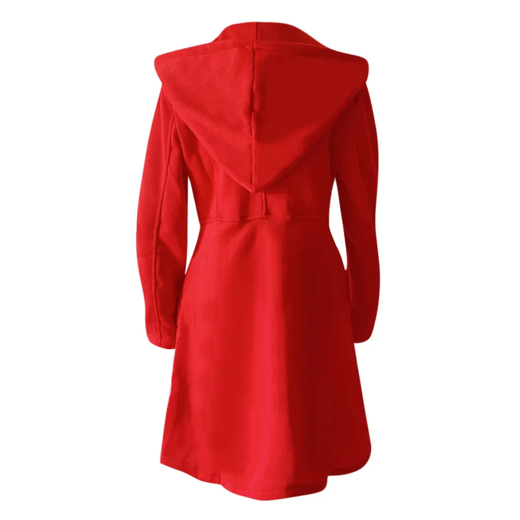 Chaqueta mujer, зимнее пальто, женская накидка с капюшоном, Дамское элегантное приталенное зимнее теплое пальто с карманами, abrigos mujer invierno manteau femme