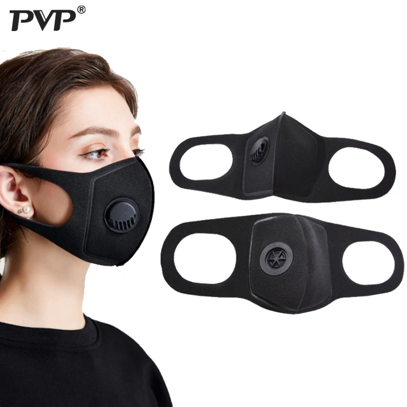 1PCS Anti Pollution Mask Dust Respirator Washable Reusable Masks Cotton Unisex Mouth Muffle for Allergy/Asthma/Travel/ Cycling